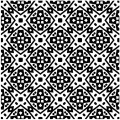 Design seamless monochrome geometric pattern. Abstract background. Vector art.Perfect for site backdrop, wrapping paper, wallpaper, textile and surface design. 