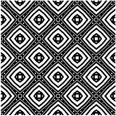 Design seamless monochrome geometric pattern. Abstract background. Vector art.Perfect for site backdrop, wrapping paper, wallpaper, textile and surface design. 