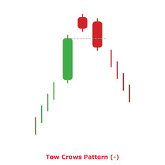 Tow Crows Pattern (-) Green & Red - Round