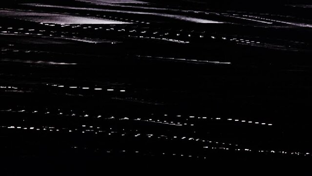 TV Static Noise Glitch Effect &ndash; Original Video from a vintage Television