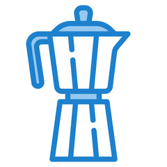 Kettle blue style icon