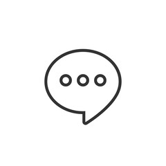 Comment icon from popular social media