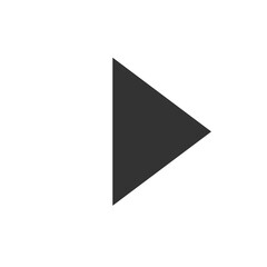 Arrow black icon. Cursor. Modern arrow.