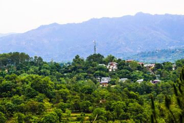 mountain village in the mountains