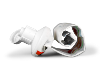 Used Toothpaste Tube