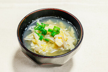 えのきのかきたま汁