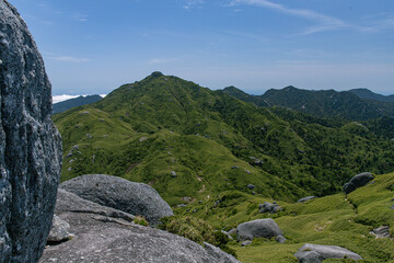 mountain landscape with sky