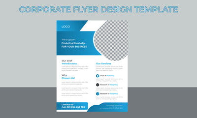  Modern and Corporate Business Flyer  Template Designs or Organic shapes Designs, vector flyers for print