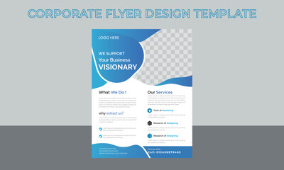  Modern and Corporate Business Flyer  Template Designs or Organic shapes Designs, vector flyers for print