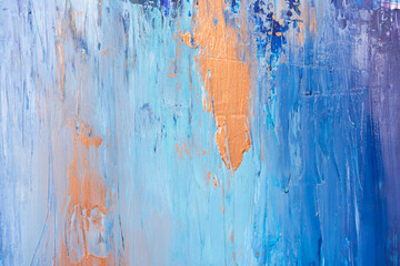 Abstract art background with colorful strokes