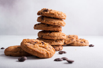 Chocolate chip cookies for tasty break