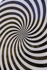 Round spiral for hypnotic game