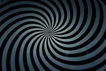 Round spiral for hypnotic game