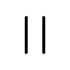 two vertical lines icon