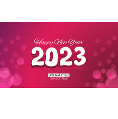 Happy New Year, Happy New Year 2023, Celebration, 2023, Holiday Background , 3d Text Effects