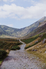 Pictures from Carrauntoohil, Killarney co Kerry Ireland, sunny day August 17, 2022. High quality photo