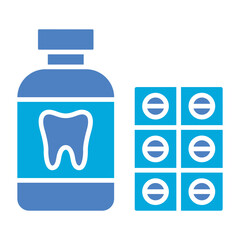 Medicine Glyph Two Color Icon