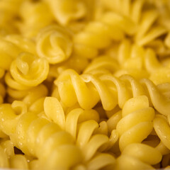 close up of pasta