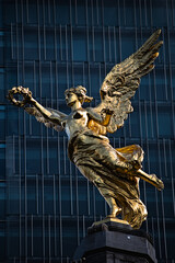 Angel of independence monument in Mexico