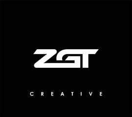ZGT Letter Initial Logo Design Template Vector Illustration