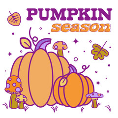 illustration of a halloween pumpkin