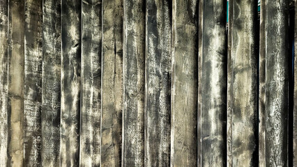 close up of wall made of wooden planks