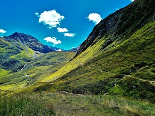 Landschaft am Oberalppass