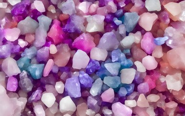 Fototapeta na wymiar Colorful crystal rocks gemstones 