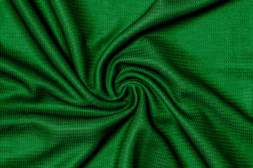 Green football, basketball, volleyball, hockey, rugby, lacrosse and handball jersey clothing fabric...
