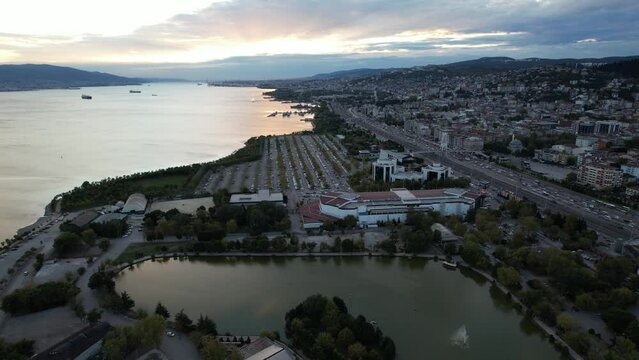 aerial gulf of izmit