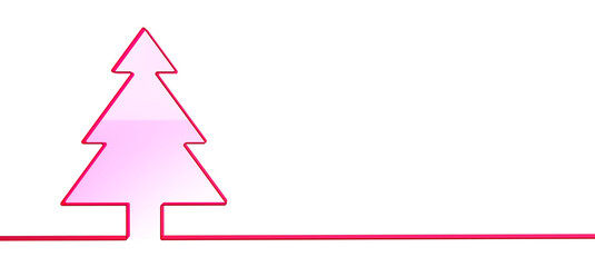 merry christmas card modern 3d minimal