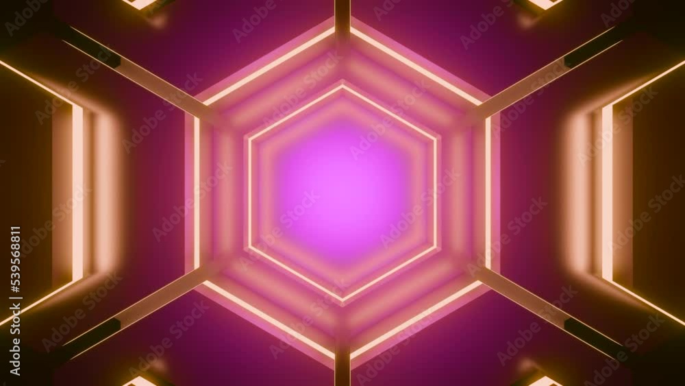 Poster sliding purple background. design. light 3d animation that moves apart in different directions with 