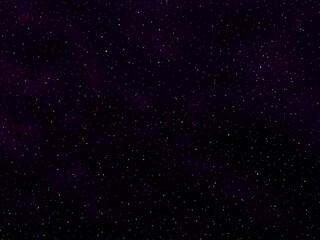 Fototapeta premium Starry night sky. Galaxy space background. Violet or purple dark night sky.