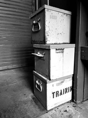 old wooden box