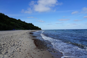 Sommerliche Impressionen an der Ostseeküste auf der Insel Rügen