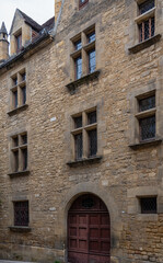 upper floor view of a well-preserved 14th century medieval town building