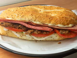 ham and cheese sandwich