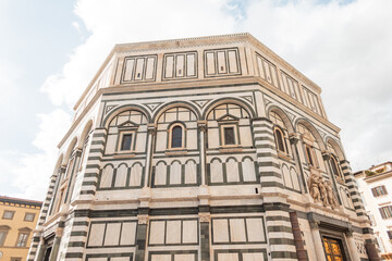 Obraz premium Amazingly beautiful cathedral in the European city of Florence, Italy