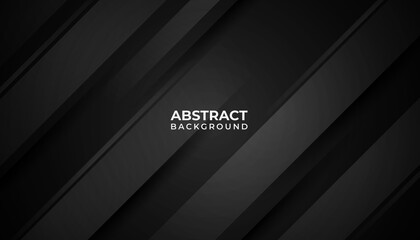 Obraz premium Black minimalist background design for business