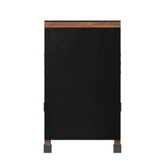 Obraz premium 3d rendering illustration of a chalkboard street sign