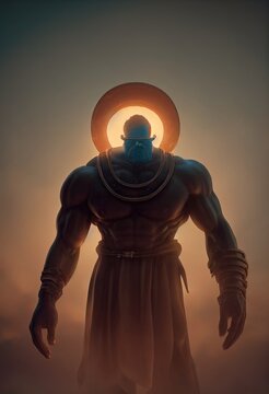 This is a 3D illustration of