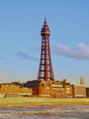 Historic Blackpool Tower and Promenade  © Pefkos