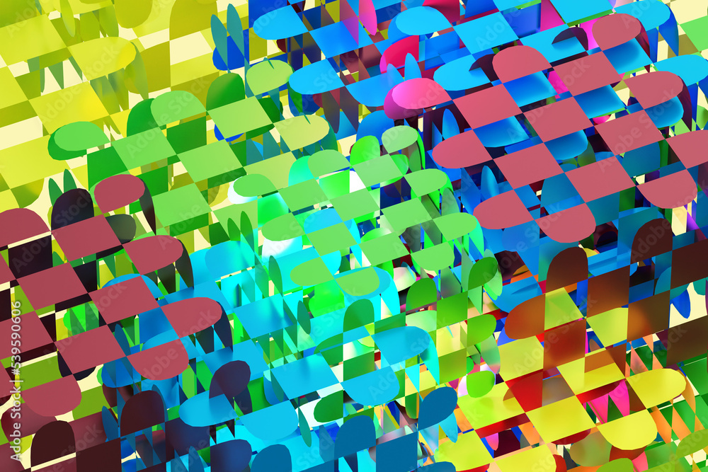 Poster abstract background. multicolored texture. abstract geometric shapes. rainbow background for your de