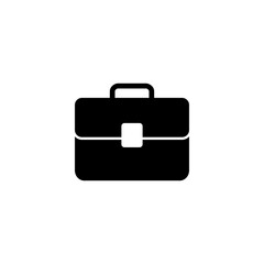Briefcase icon vector illustration. suitcase sign and symbol. luggage symbol.