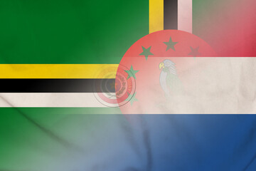Dominica and Paraguay official flag transborder relations PRY DMA