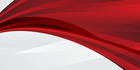 Fototapeta premium Abstract red and white background
