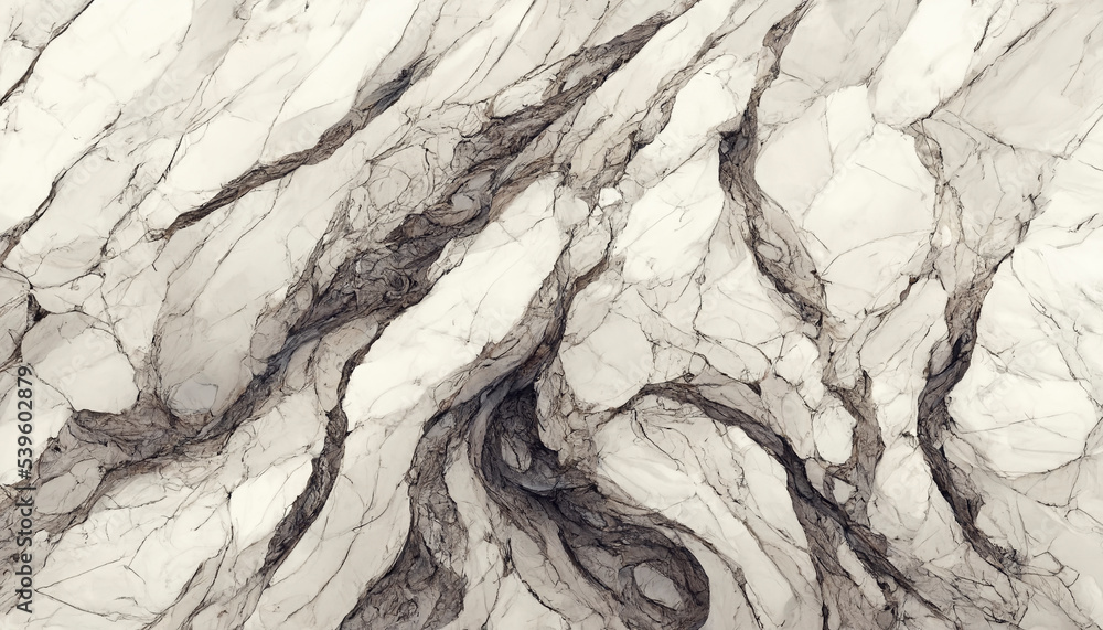 Poster white marble texture background pattern with high resolution.