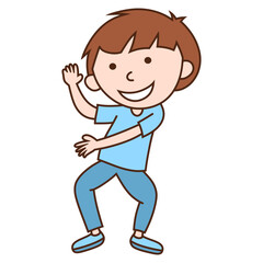 kid boy character cartoon