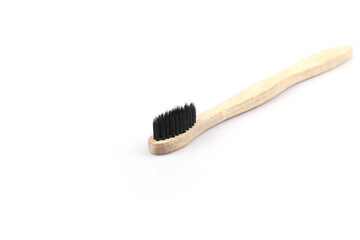 Natural bamboo toothbrush with Charcoal activated bristles
