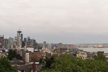 Fototapeta na wymiar view of the city, Seattle